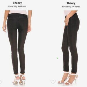 Theory Billy AW Pavia Black Pants Jeans  size 26